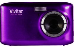 Vivitar E128 18MP Compact Digital Camera - Purple